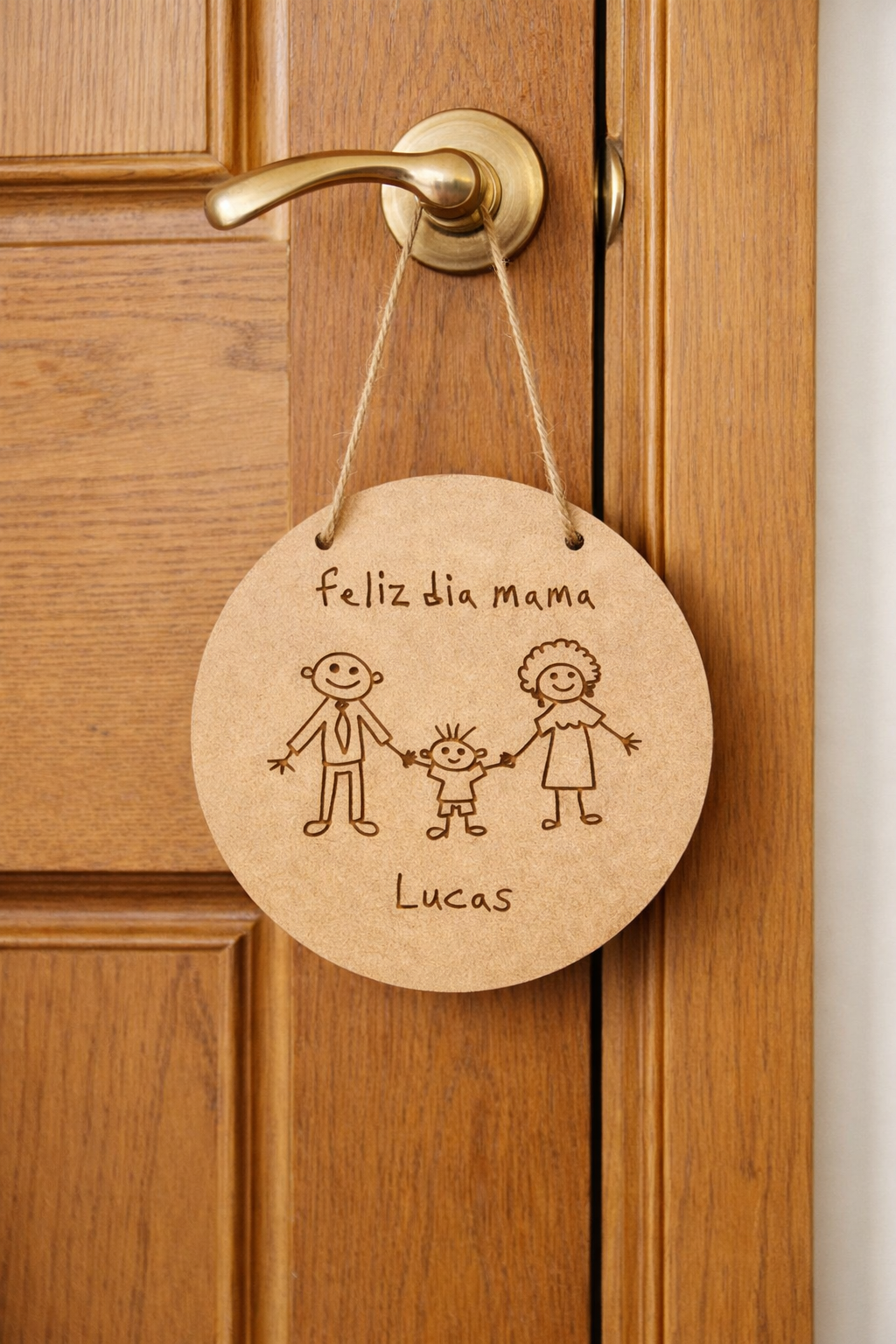 PLACA DE MADERA