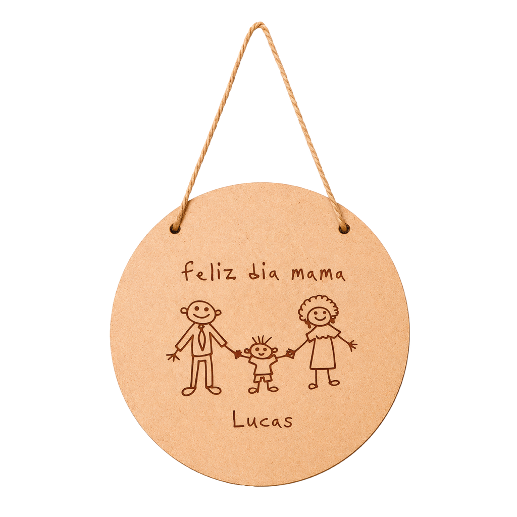 PLACA DE MADERA