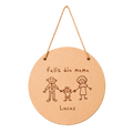 PLACA DE MADERA